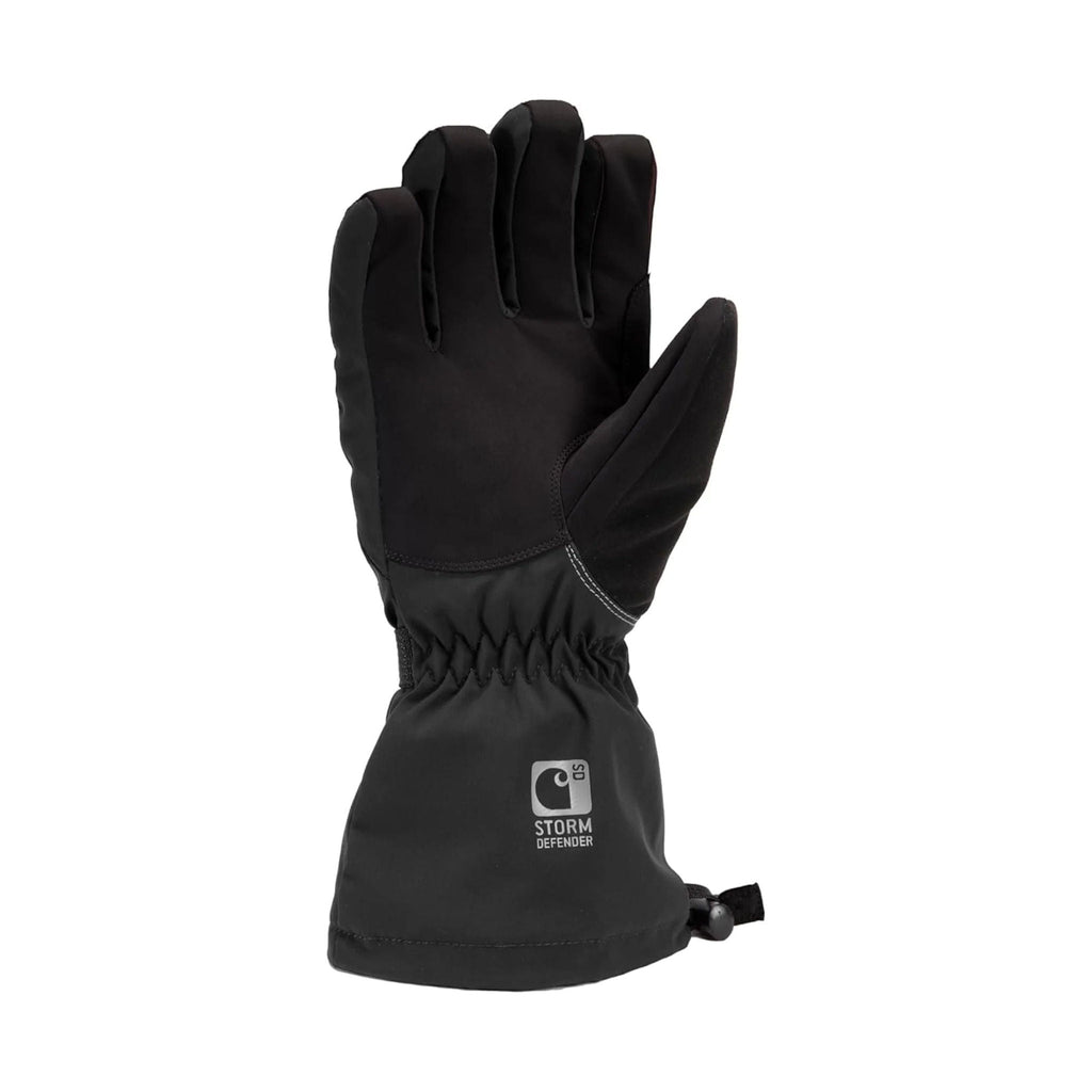 Carhartt Women's Storm Defender Insulated Gauntlet Gloves - Black - Lenny's Shoe & Apparel