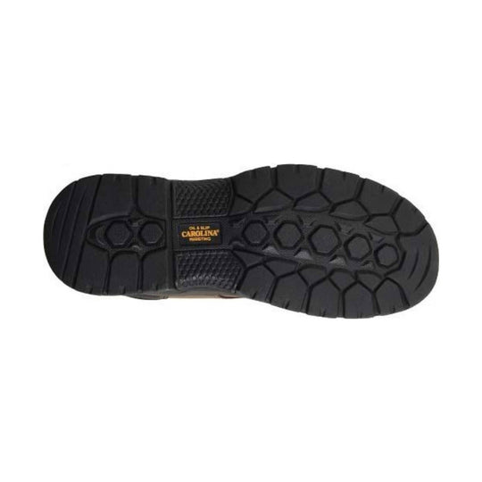 Black sole of a shoe with 'Carolina' branding on a white background