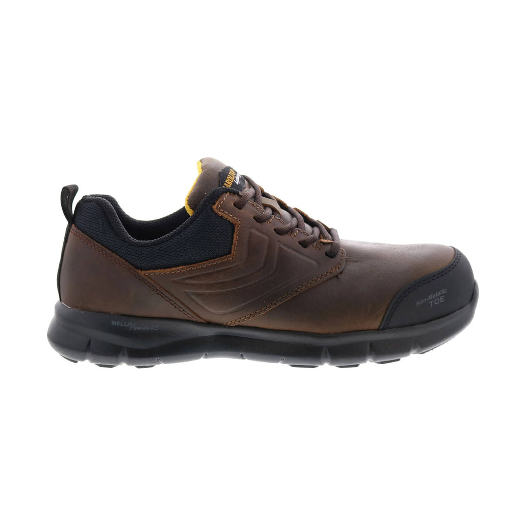 Carolina Men's Lytning Composite Toe Work Shoes - Brown Leather - Lenny's Shoe & Apparel