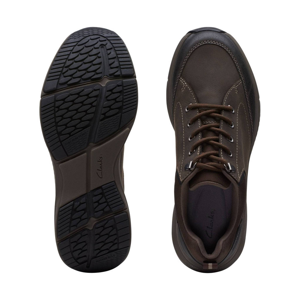 Clarks Men's Wave 2.0 Vibe Shoe - Dark Brown - Lenny's Shoe & Apparel