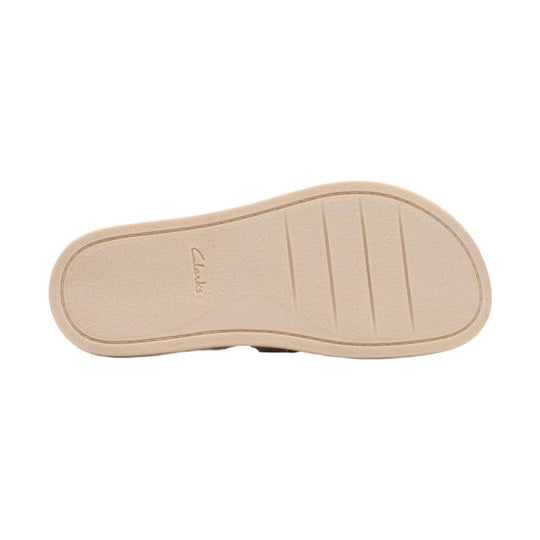 Clarks Women's Arwell Sun Sandal - Beige - Lenny's Shoe & Apparel
