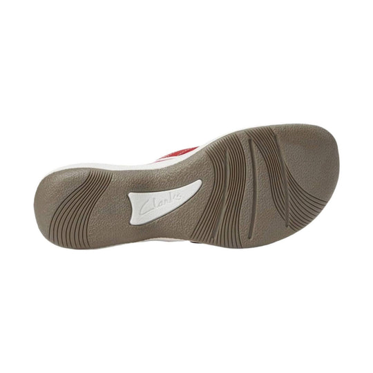 Clarks Women's Breeze Sea - Red - Lenny's Shoe & Apparel