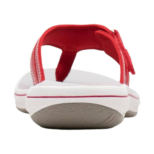 Clarks Women's Breeze Sea - Red - Lenny's Shoe & Apparel