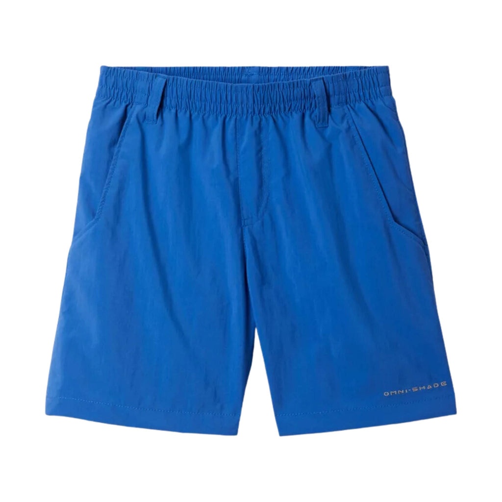 Columbia Boys' PFG Backcast Shorts - Vivid Blue - Lenny's Shoe & Apparel