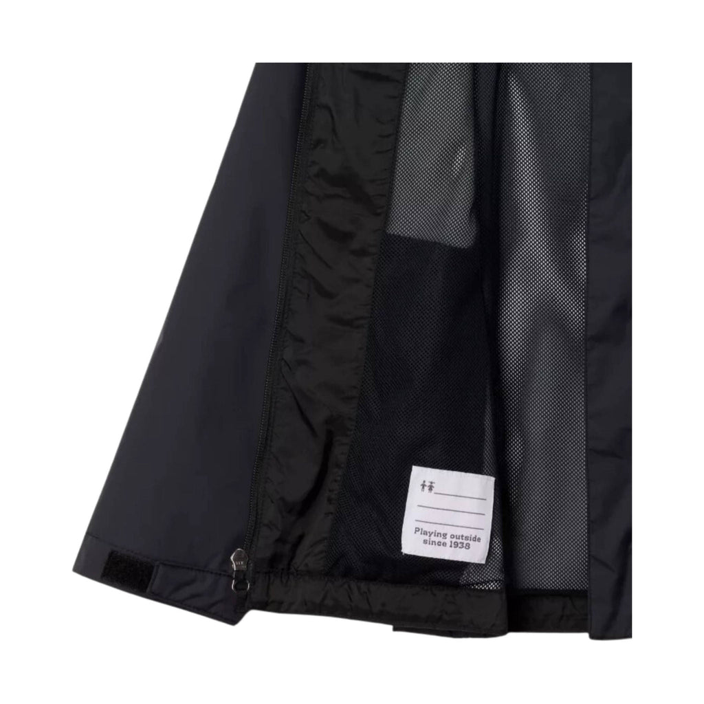 Columbia Kids' Watertight Rain Jacket - Black - Lenny's Shoe & Apparel