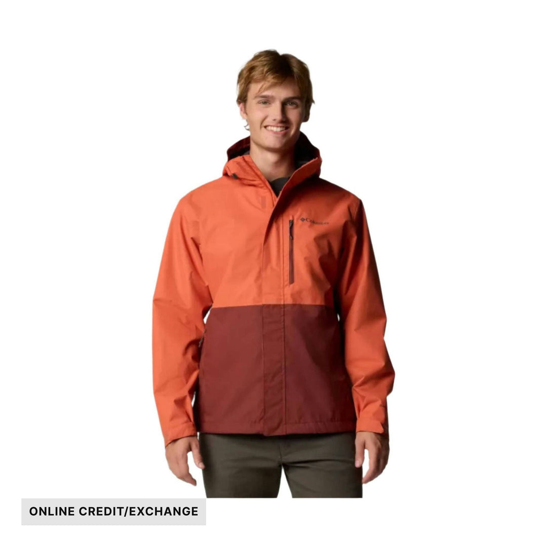 Columbia Men's Hikebound II Rain Jacket - Tuscan/Spice - ONLINE CREDIT/EXCHANGE - Lenny's Shoe & Apparel