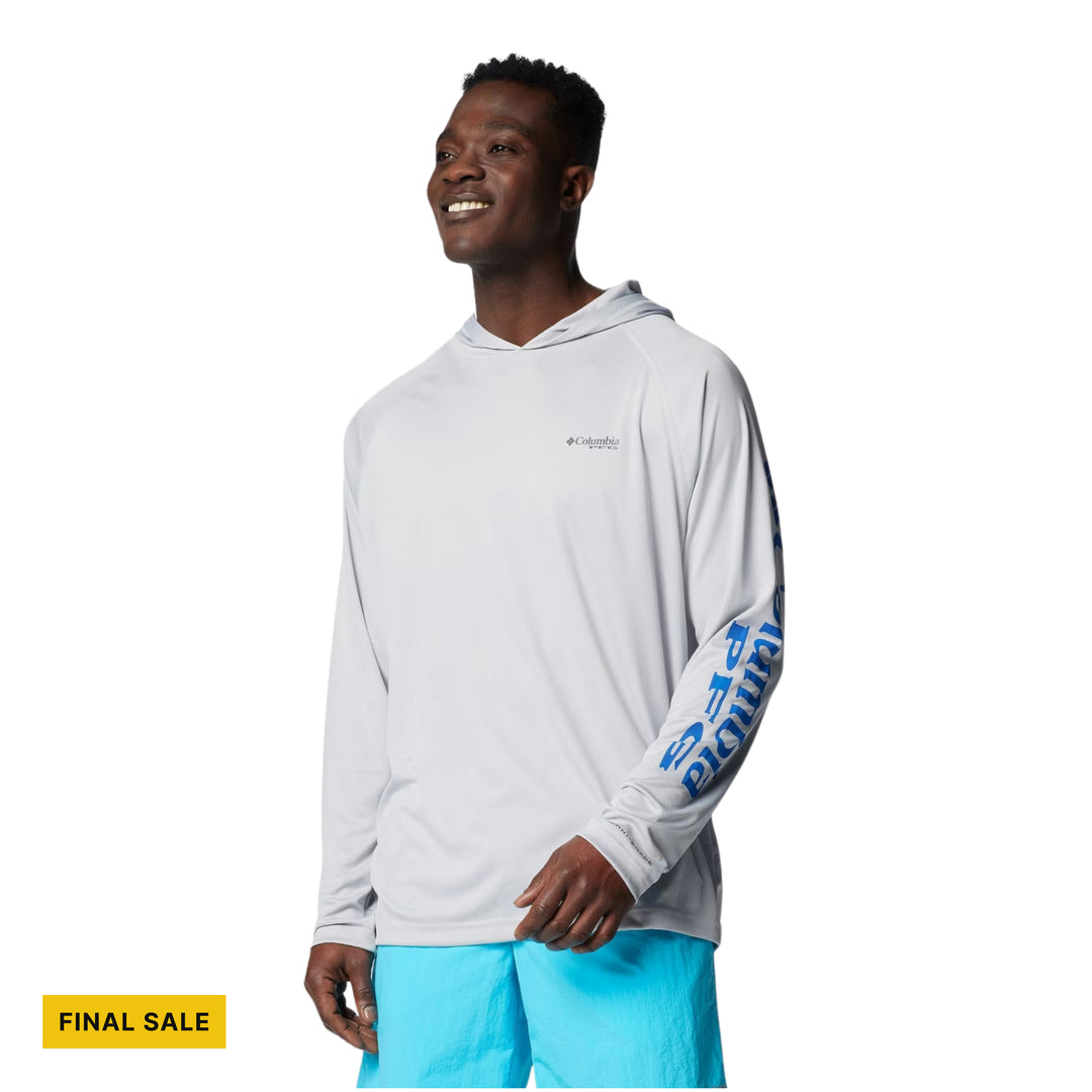 Columbia Men's PFG Terminal Tackle Hoodie - Cool Grey - FINAL SALE - Lenny's Shoe & Apparel