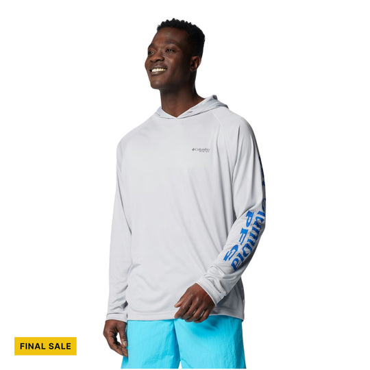 Columbia Men's PFG Terminal Tackle Hoodie - Cool Grey - FINAL SALE - Lenny's Shoe & Apparel