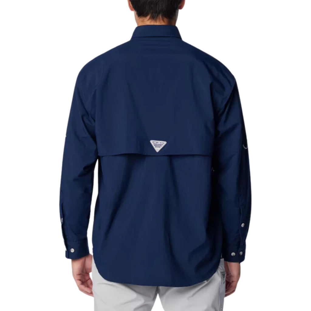 Columbia Men's Bahama II Long Sleeve Shirt - Collegiate Navy - Lenny's Shoe & Apparel