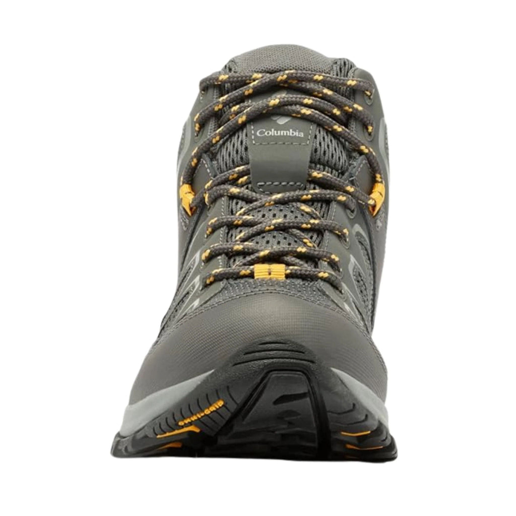 Columbia Men's Granite Trail Mid Waterproof Hiking Boots - Dark Grey/Raw Honey - Lenny's Shoe & Apparel