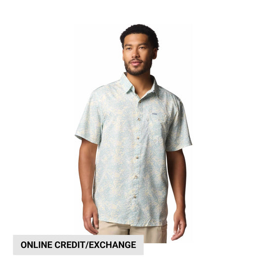 Columbia Men's Super Slack Tide Camp Shirt - Lemon Wash - Lenny's Shoe & Apparel