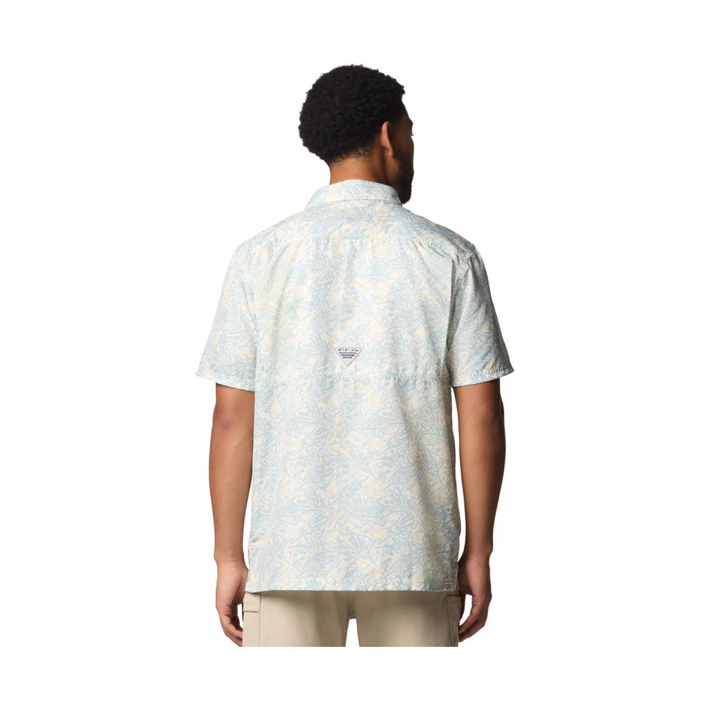 Columbia Men's Super Slack Tide Camp Shirt - Lemon Wash - Lenny's Shoe & Apparel
