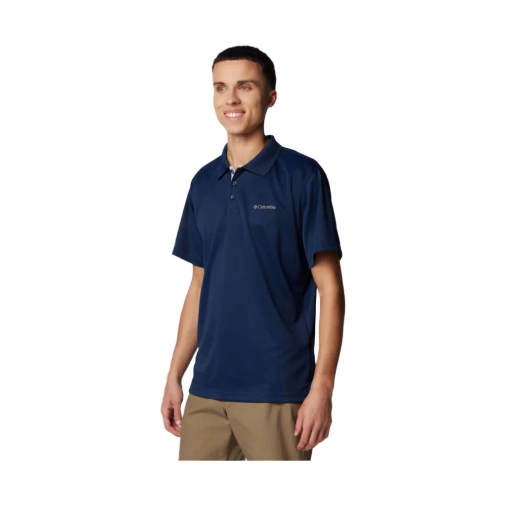 Columbia Men's Utilizer Polo - Collegiate Navy - Lenny's Shoe & Apparel