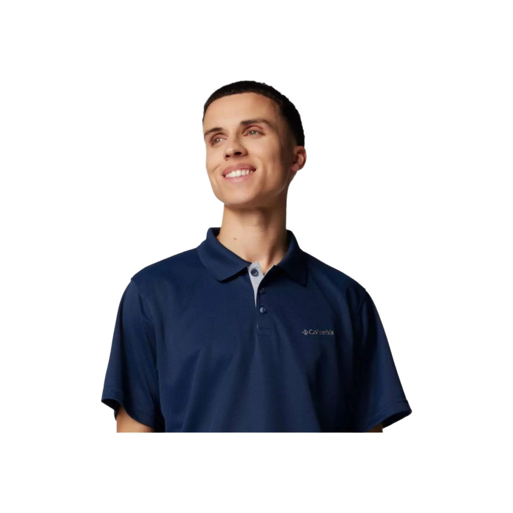 Columbia Men's Utilizer Polo - Collegiate Navy - Lenny's Shoe & Apparel