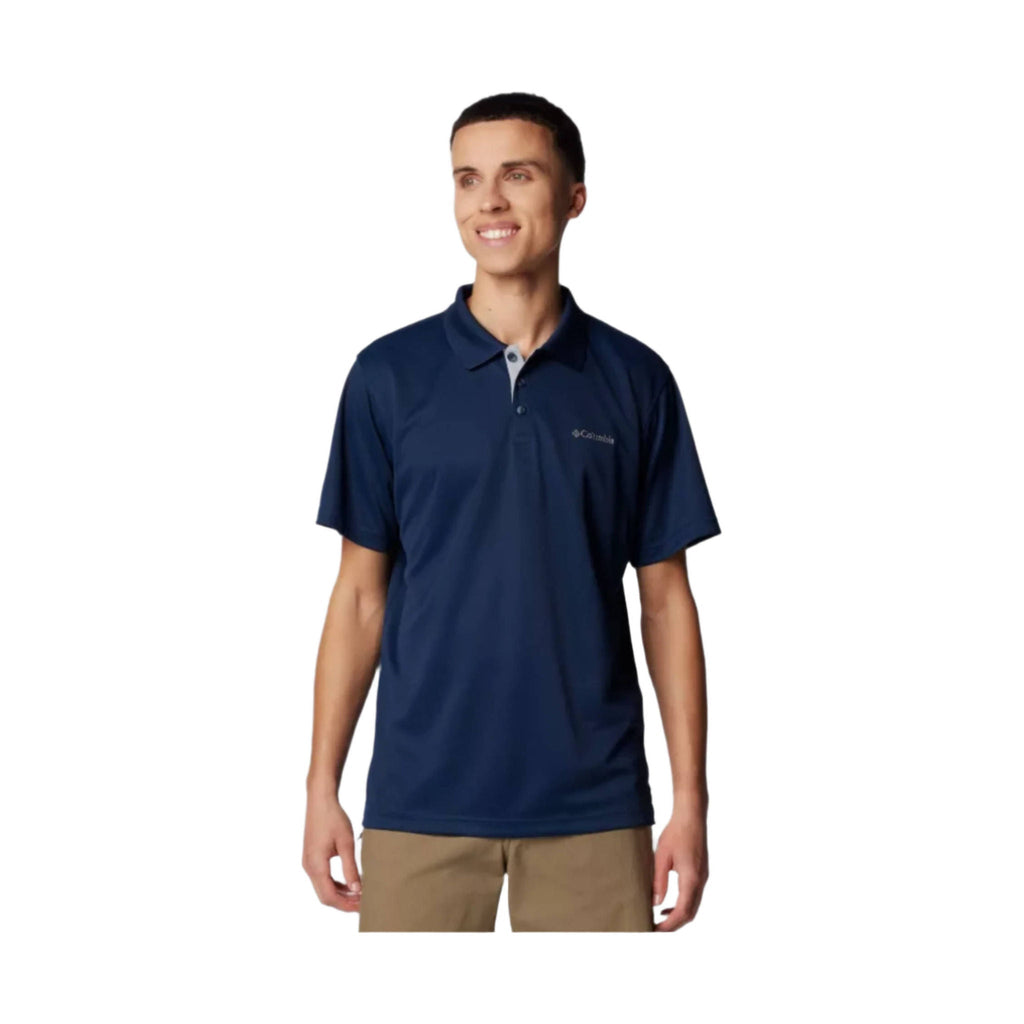 Columbia Men's Utilizer Polo - Collegiate Navy - Lenny's Shoe & Apparel