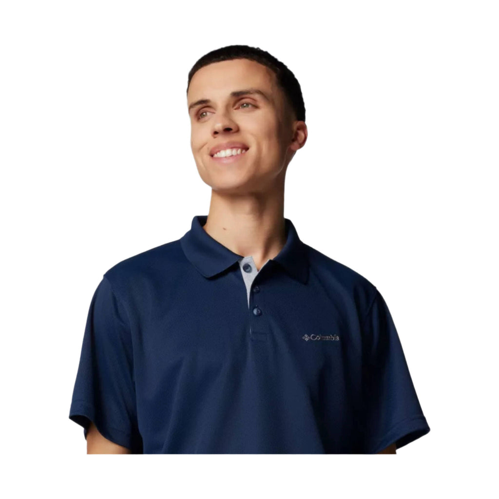 Columbia Men's Utilizer Polo - Collegiate Navy - Lenny's Shoe & Apparel