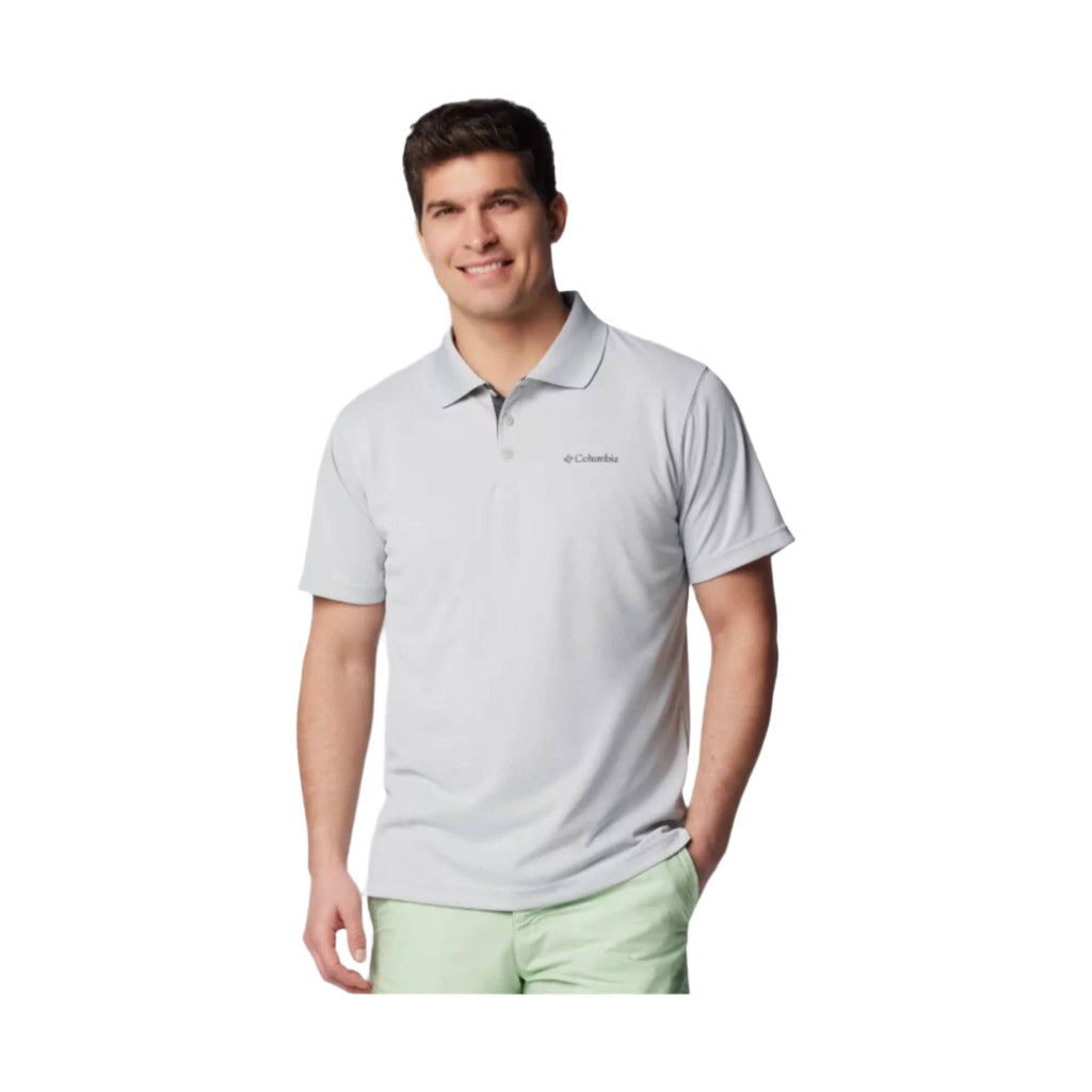 Columbia Men's Utilizer Polo - Cool Grey - Lenny's Shoe & Apparel