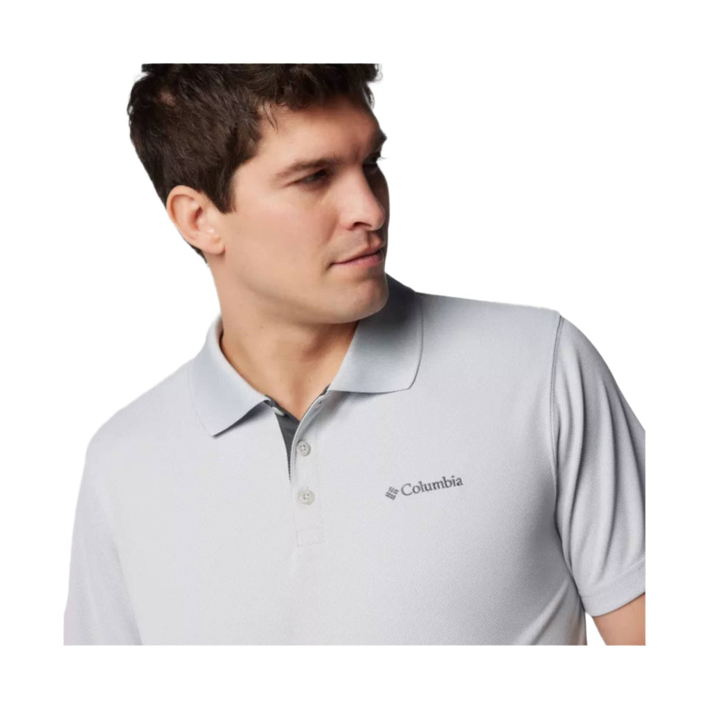 Columbia Men's Utilizer Polo - Cool Grey - Lenny's Shoe & Apparel