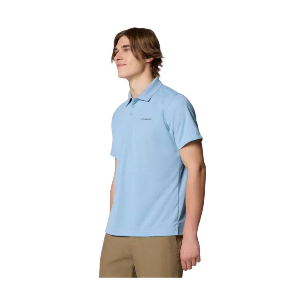 Columbia Men's Utilizer Polo - Ripple Blue - Lenny's Shoe & Apparel