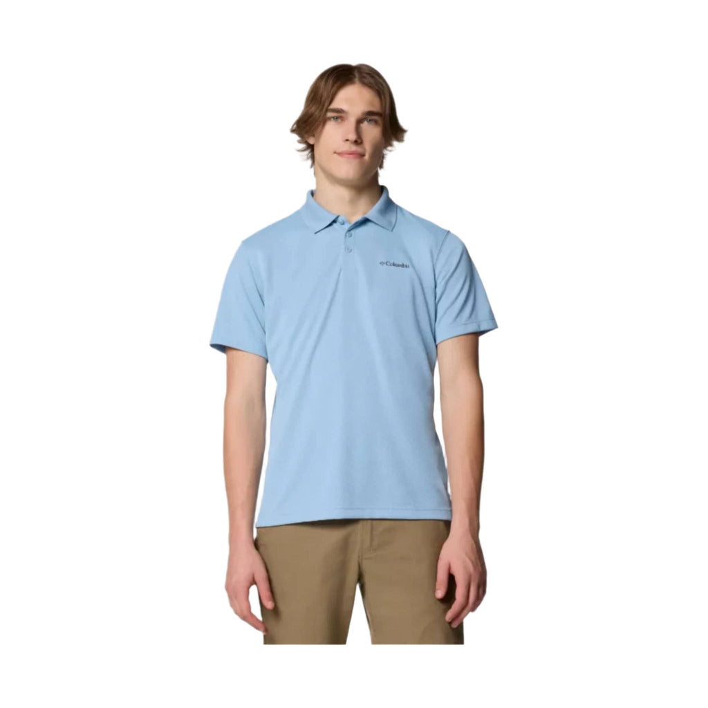Columbia Men's Utilizer Polo - Ripple Blue - Lenny's Shoe & Apparel
