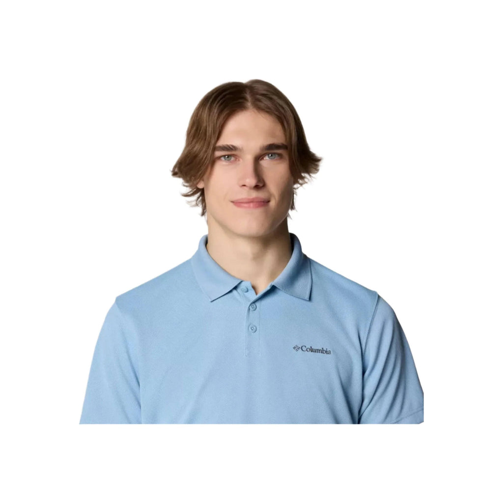 Columbia Men's Utilizer Polo - Ripple Blue - Lenny's Shoe & Apparel