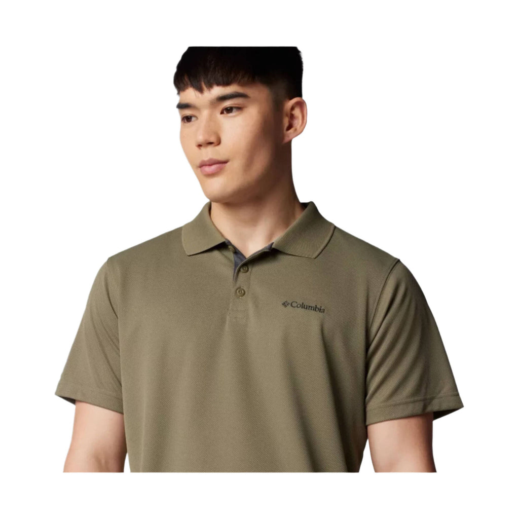 Columbia Men's Utilizer Polo - Stone Green - Lenny's Shoe & Apparel