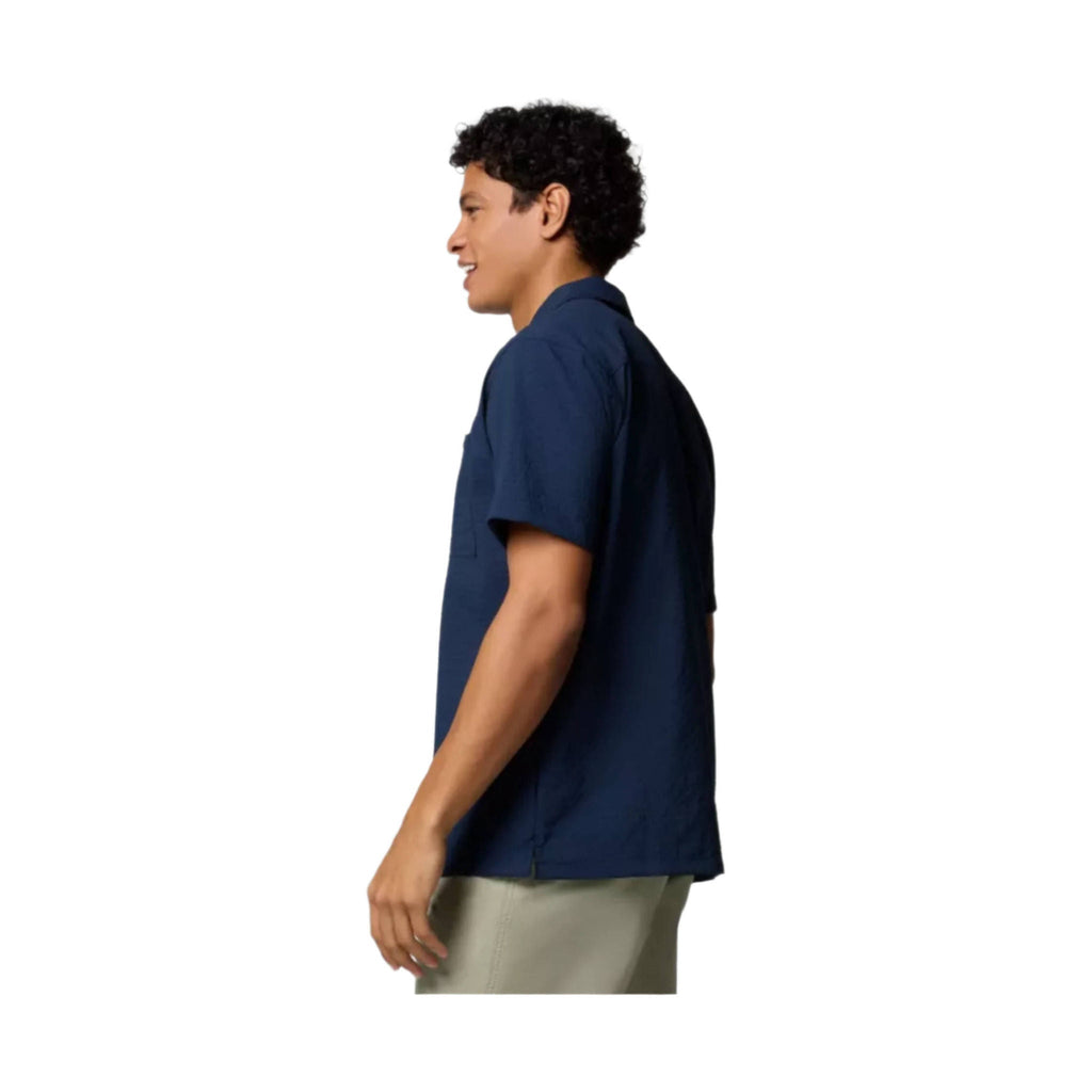 Columbia Men's Utilizer Short Sleeve Camp Shirt - Collegiate Navy - Lenny's Shoe & Apparel