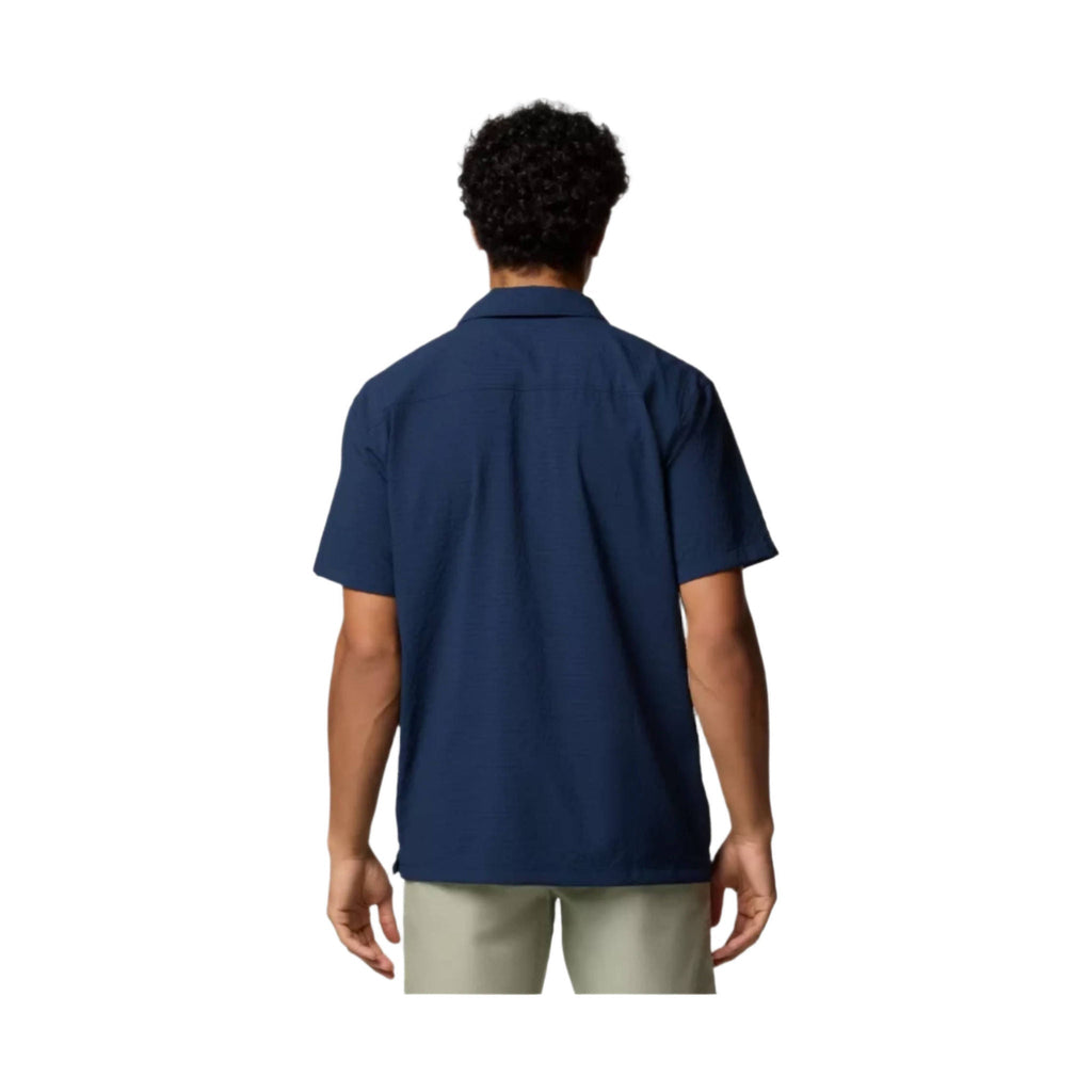 Columbia Men's Utilizer Short Sleeve Camp Shirt - Collegiate Navy - Lenny's Shoe & Apparel