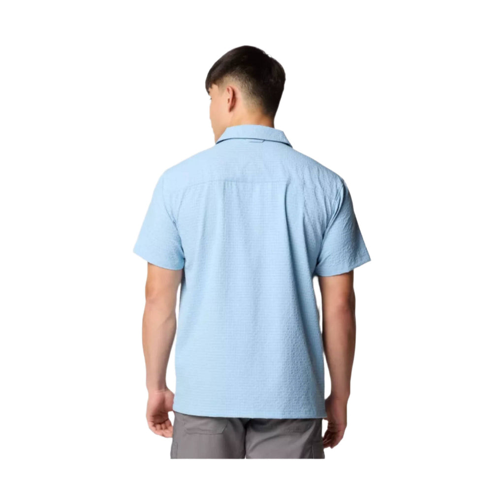 Columbia Men's Utilizer Short Sleeve Camp Shirt - Ripple Blue - Lenny's Shoe & Apparel