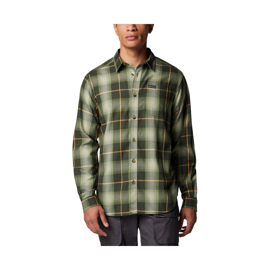 Columbia Men's Vapor Ridge III Long Sleeve Shirt - Greenscape Tart - ONLINE STORE CREDIT/EXCHANGE ONLY - Lenny's Shoe & Apparel