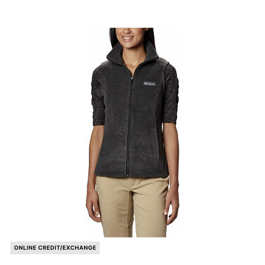 Columbia Women's Benton Springs Vest - Charcoal - ONLINE CREDIT/EXCHANGE - Lenny's Shoe & Apparel