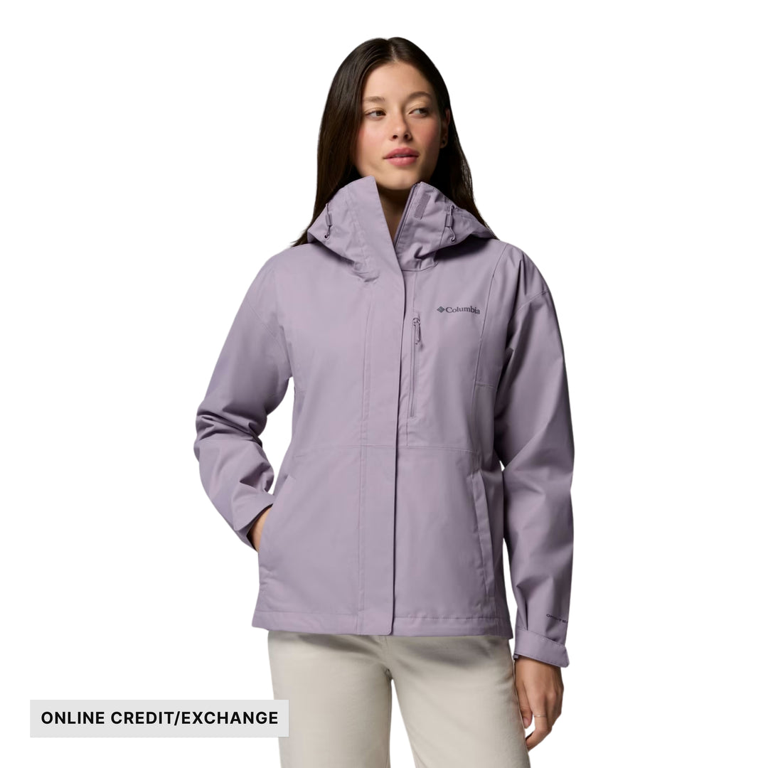 Columbia Women's Hikebound II Rain Jacket - Shale Purple - ONLINE CREDIT/EXCHANGE - Lenny's Shoe & Apparel