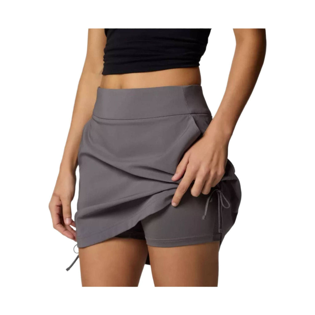 Columbia Women's All Seasons Ruched Skort - City Grey - Lenny's Shoe & Apparel