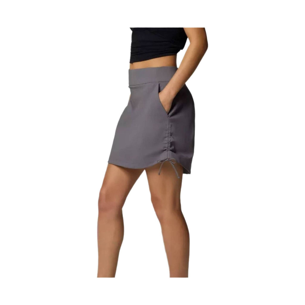 Columbia Women's All Seasons Ruched Skort - City Grey - Lenny's Shoe & Apparel