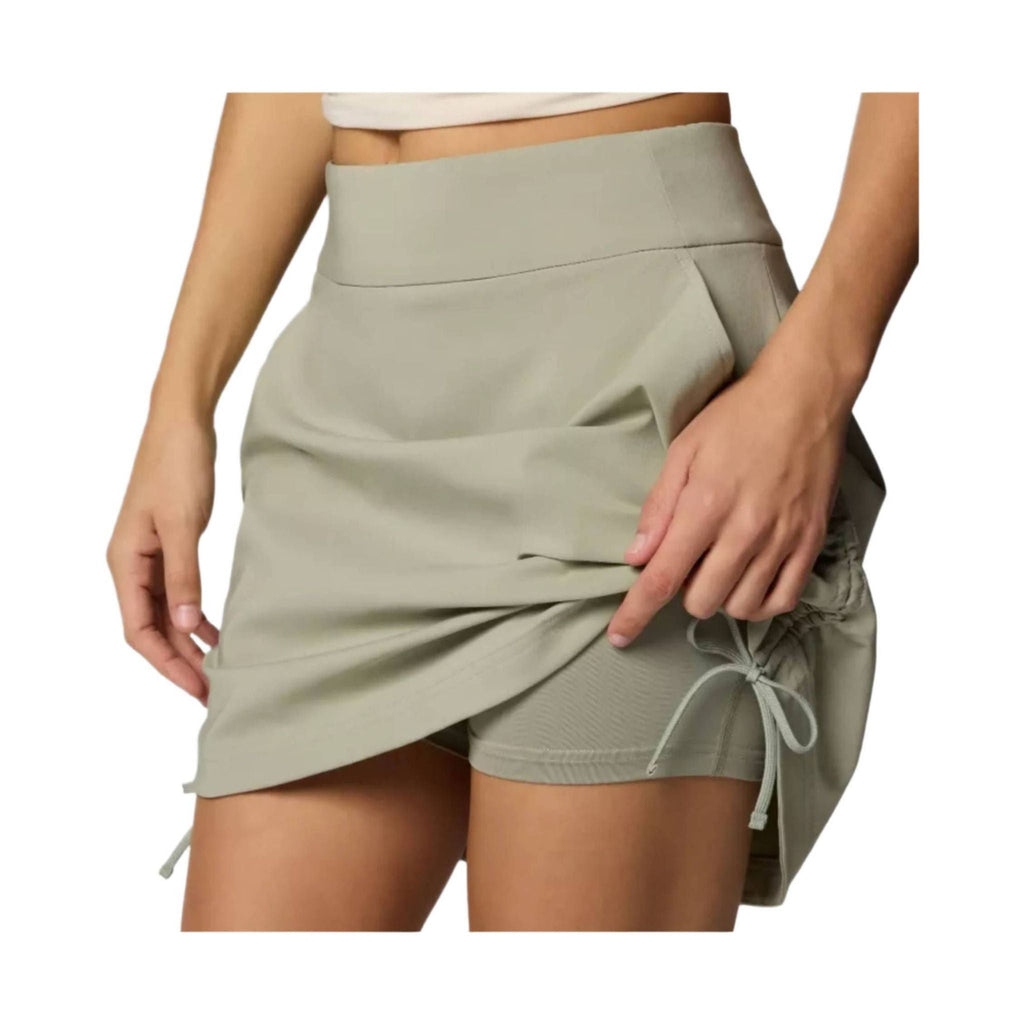 Columbia Women's All Seasons Ruched Skort - Safari - Lenny's Shoe & Apparel