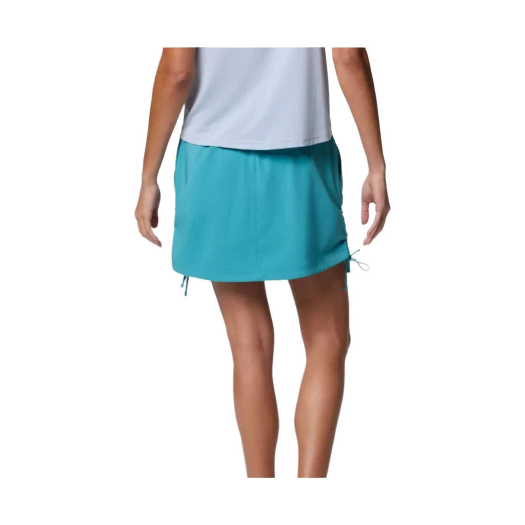 Columbia Women's All Seasons Ruched Skort - Teal - Lenny's Shoe & Apparel