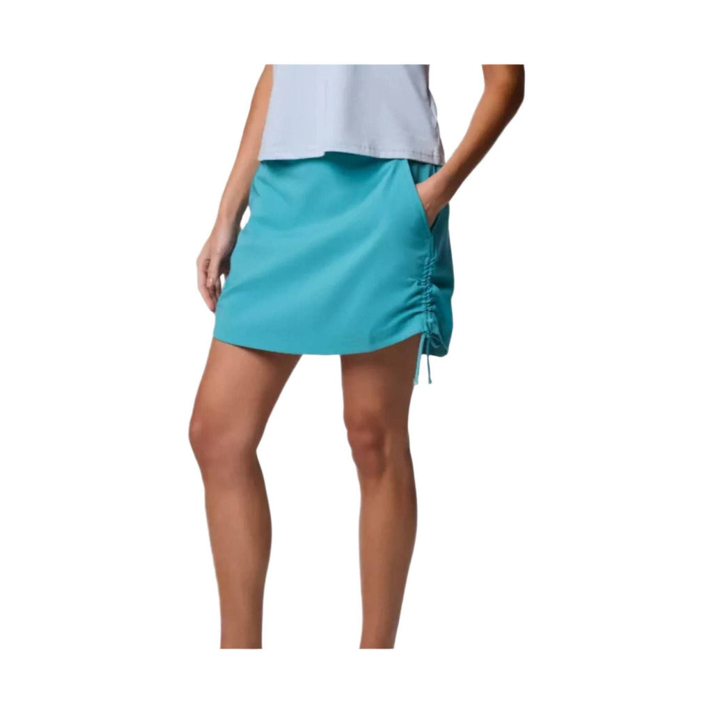 Columbia Women's All Seasons Ruched Skort - Teal - Lenny's Shoe & Apparel