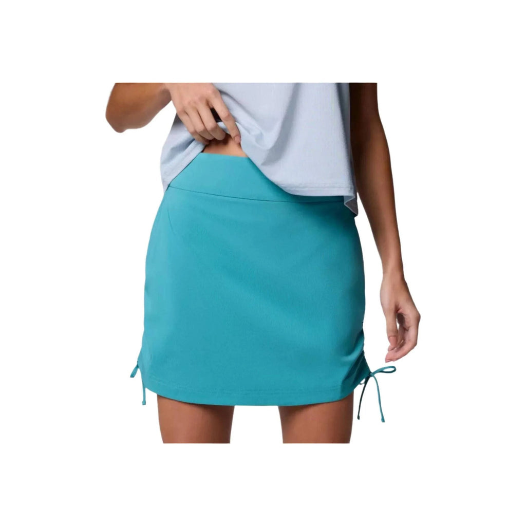 Columbia Women's All Seasons Ruched Skort - Teal - Lenny's Shoe & Apparel
