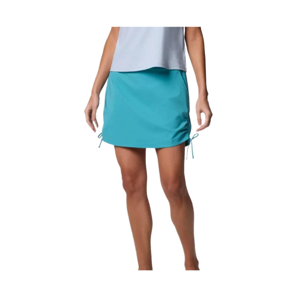 Columbia Women's All Seasons Ruched Skort - Teal - Lenny's Shoe & Apparel