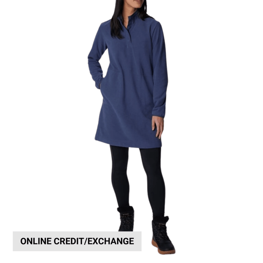 Columbia Women's Anytime Fleece Dress - Nocturnal - Lenny's Shoe & Apparel