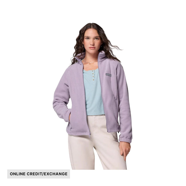 Columbia Women's Benton Springs Full Zip - Shale Purple – Lenny's