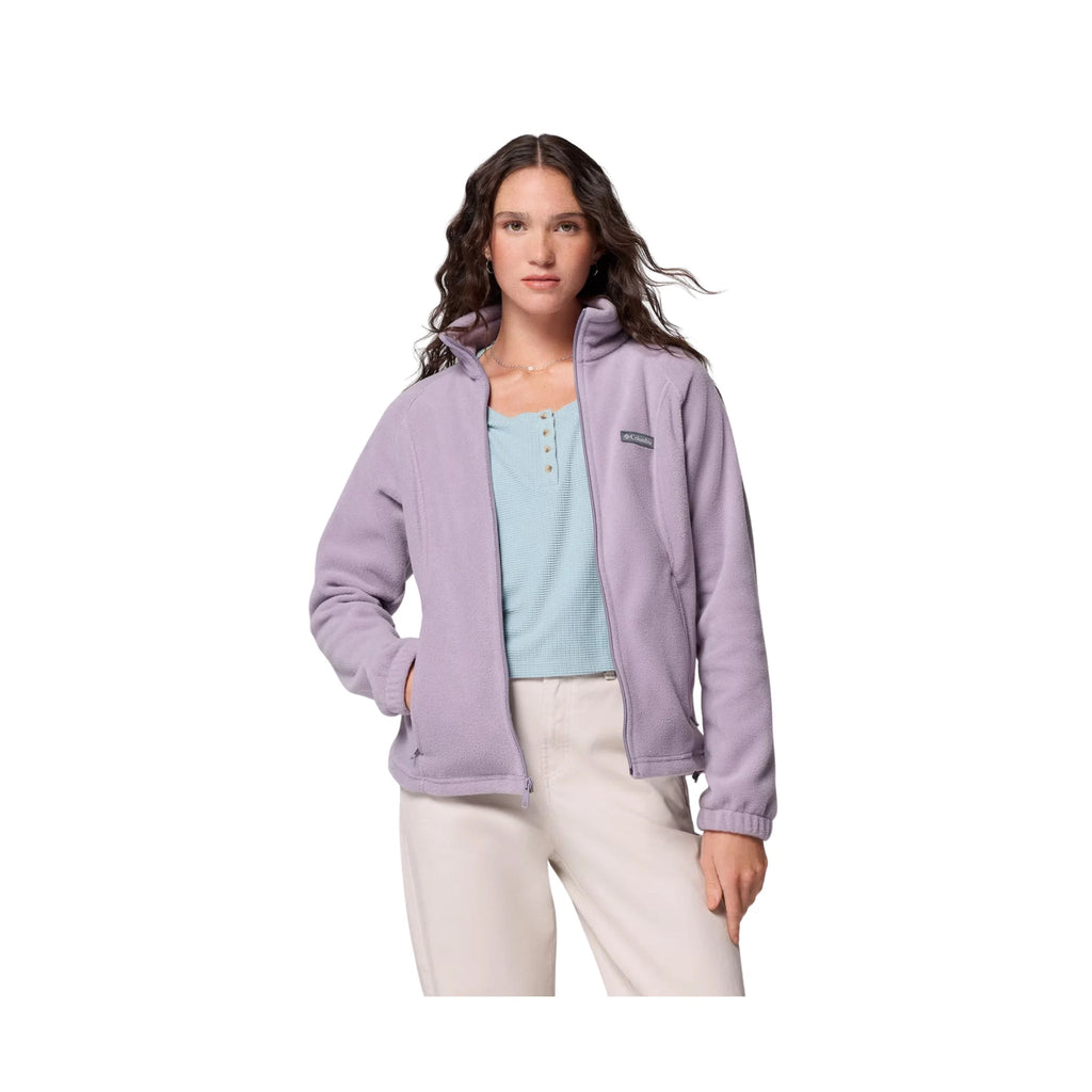 Columbia Women's Benton Springs Full Zip - Shale Purple - Lenny's Shoe & Apparel