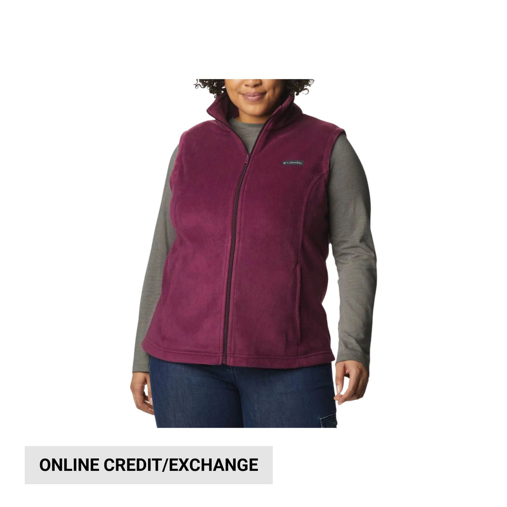 Columbia Women's Benton Springs Vest - Marionberry - Lenny's Shoe & Apparel
