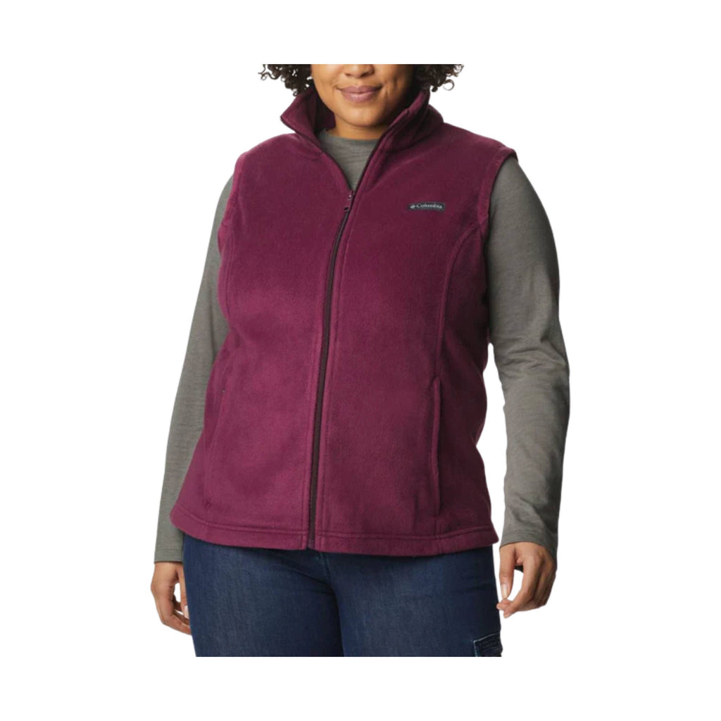 Columbia Women's Benton Springs Vest - Marionberry - ONLINE STORE CREDIT/EXCHANGE ONLY - Lenny's Shoe & Apparel