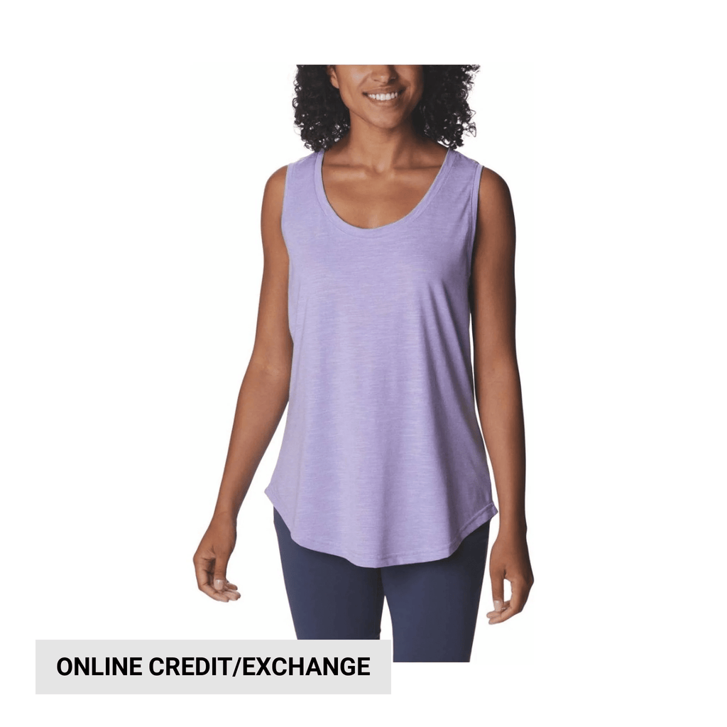 Columbia Women's Cades Cape Tank - Frosted Purple - Lenny's Shoe & Apparel
