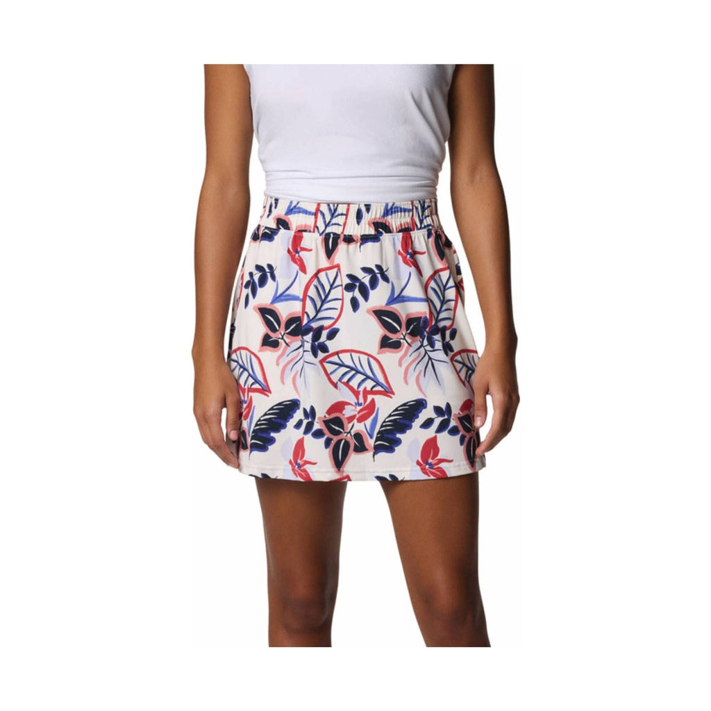 Columbia Women's Chill River Printed Skort - White Pasteled - Lenny's Shoe & Apparel