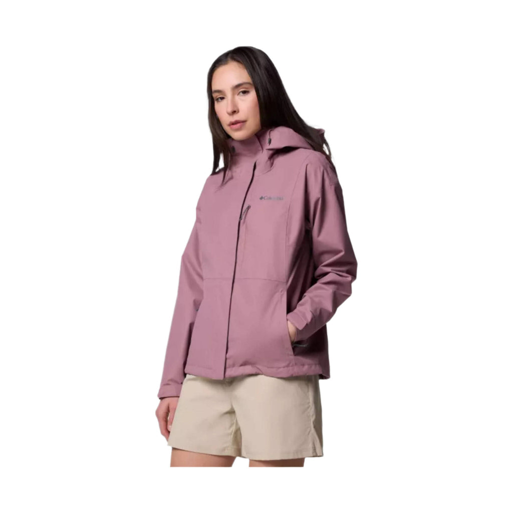 Columbia Women's Hikebound II Rain Jacket - Fig - Lenny's Shoe & Apparel