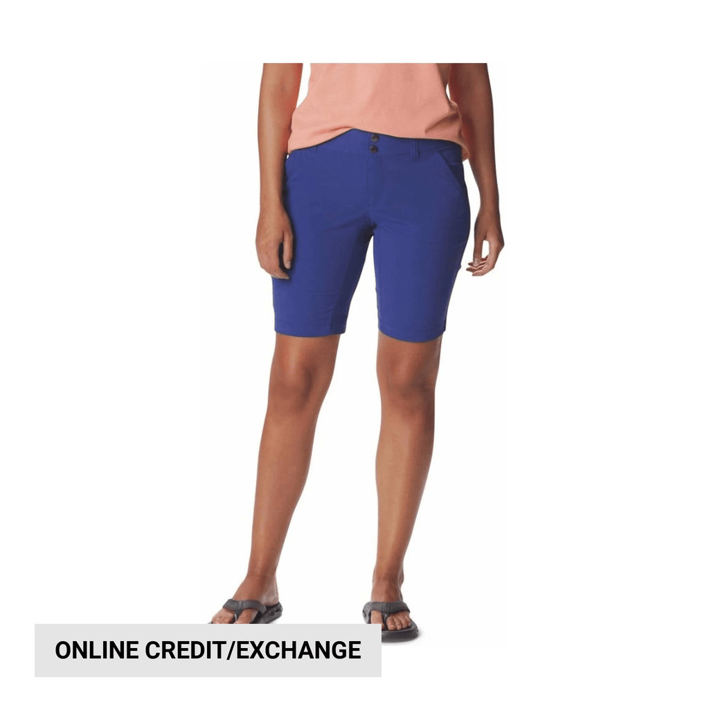 Columbia Women's Saturday Trail Long Short - Dark Sapphire - Lenny's Shoe & Apparel
