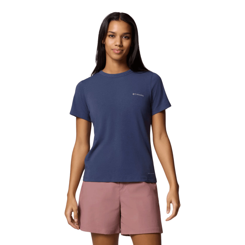 Columbia Women's Sun Trek Short Sleeve II Shirt - Nocturnal - Lenny's Shoe & Apparel