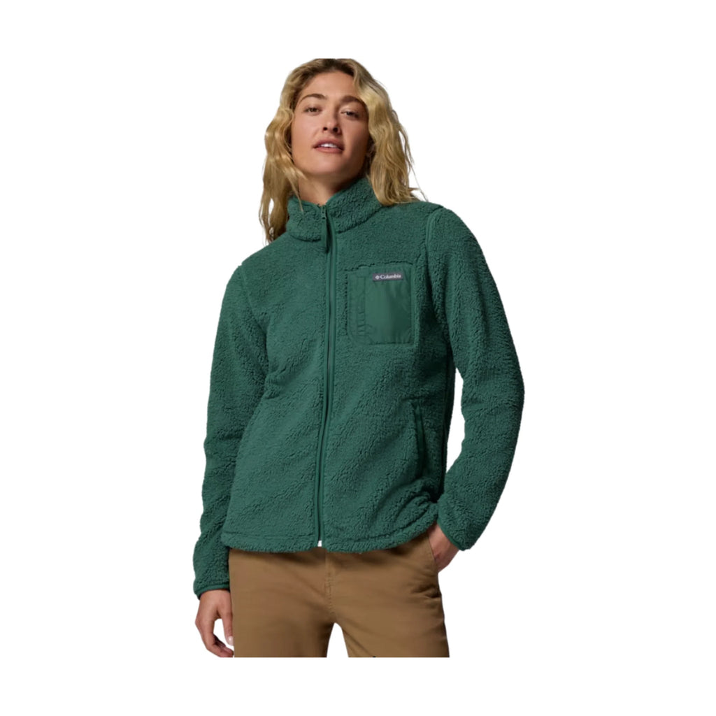 Columbia Women's West Bend Full Zip II Fleece Jacket - Rain Forest - Lenny's Shoe & Apparel
